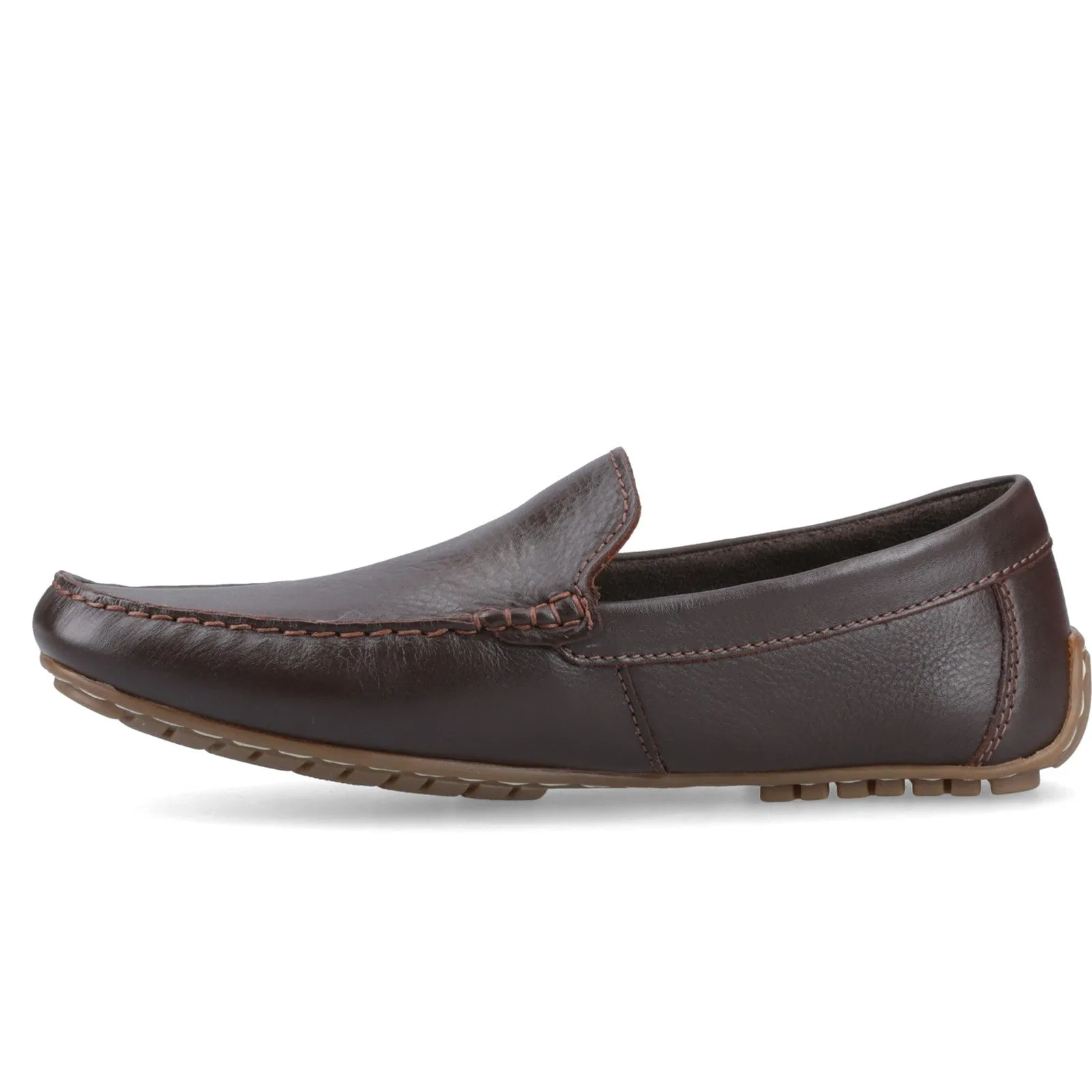 Hush Puppies Mens Ralph Loafer | Brown Leather sold by The Foot Factory product image thumbnail 4