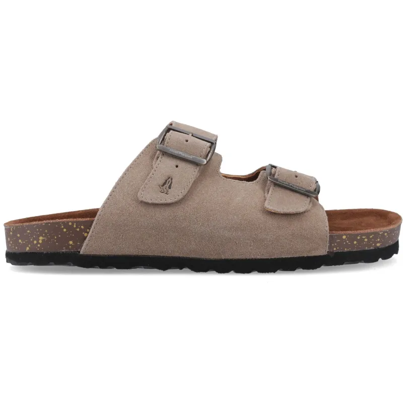 Hush Puppies Mens Nash Slider Sandal | Taupe made by Hush Puppies