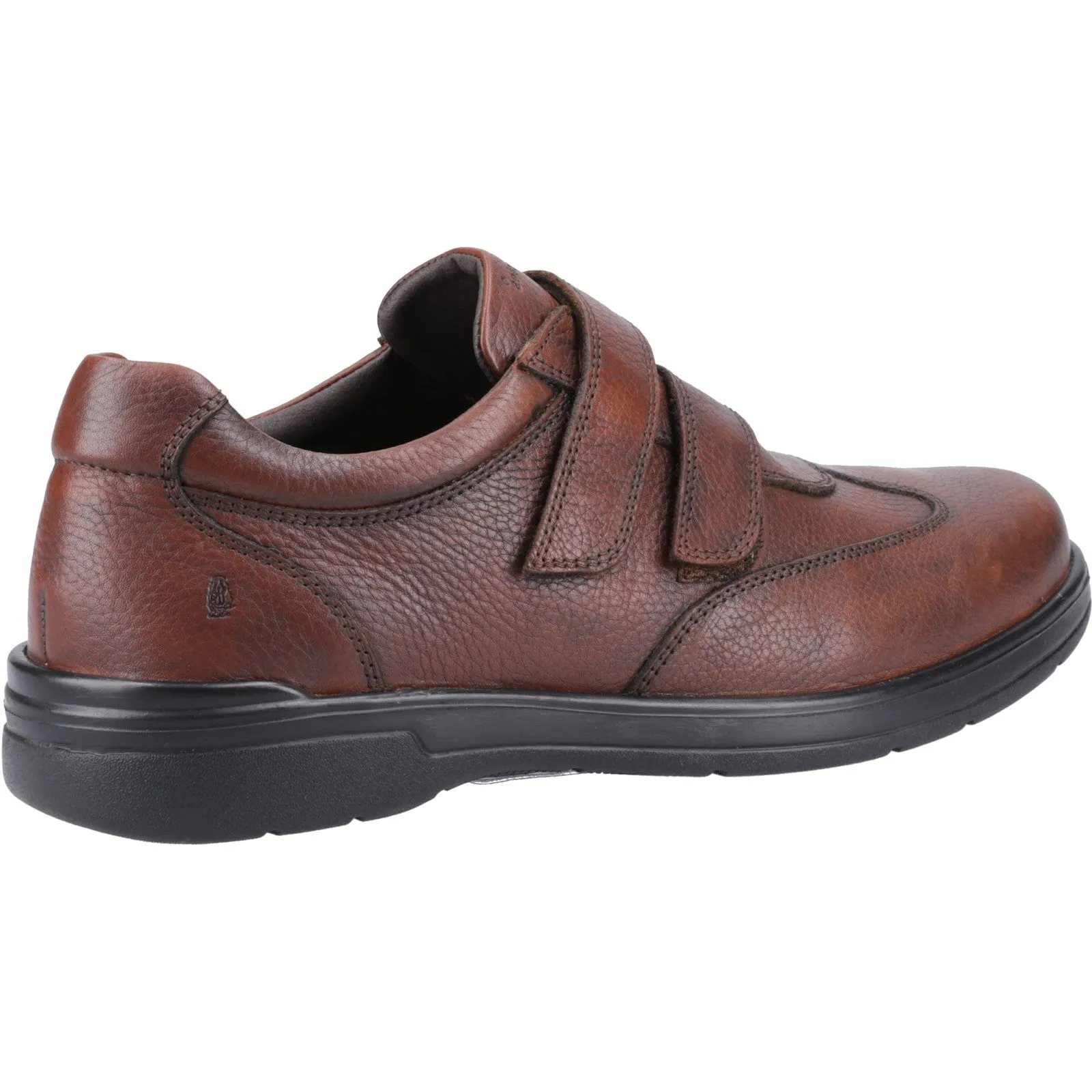 Hush Puppies Mens Magnus Classic Touch Fastening Shoe | Brown sold by The Foot Factory product image thumbnail 3