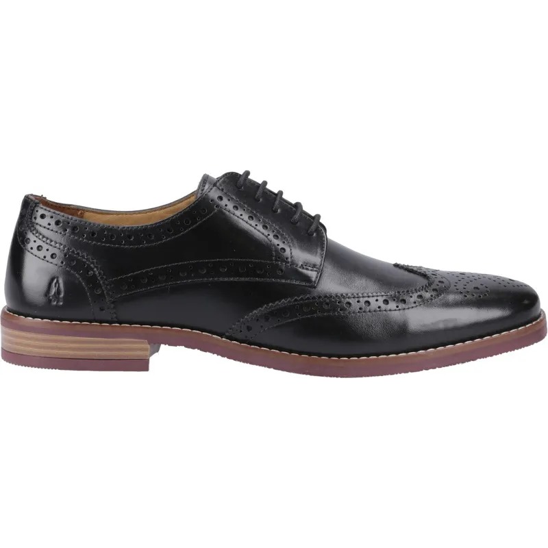 Hush Puppies Mens Mack Formal Slip On Shoe | Black made by Hush Puppies