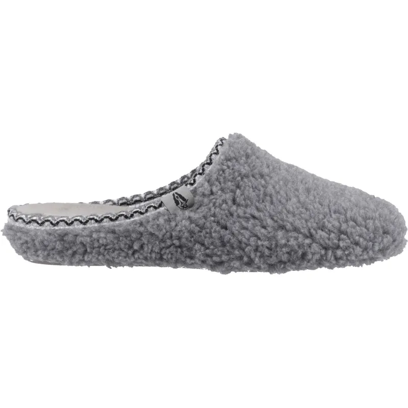 Hush Puppies Womens Good Classic Slipper | Grey made by Hush Puppies