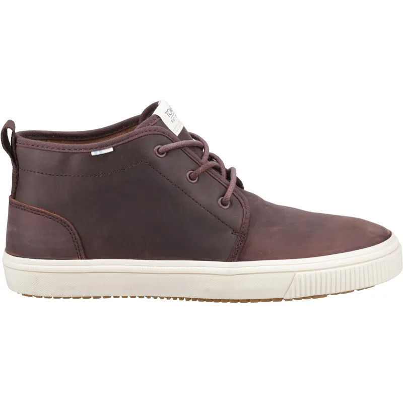 TOMS Mens Carlo Mid Terrain Sneaker | Clover Brown made by Toms