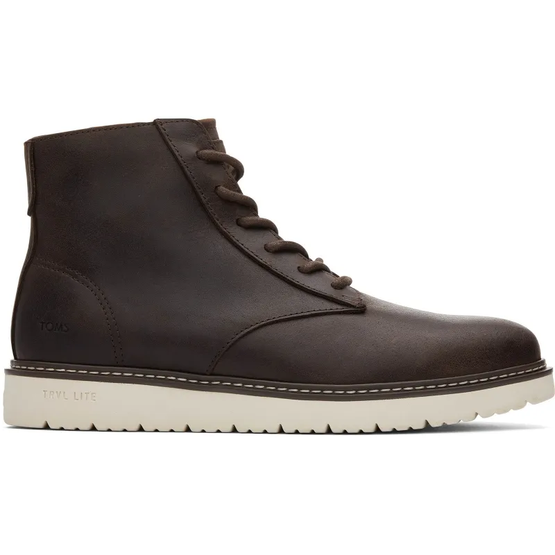 TOMS Mens Navi Trvl Lite Ranger Boot | Dark Brown made by Toms