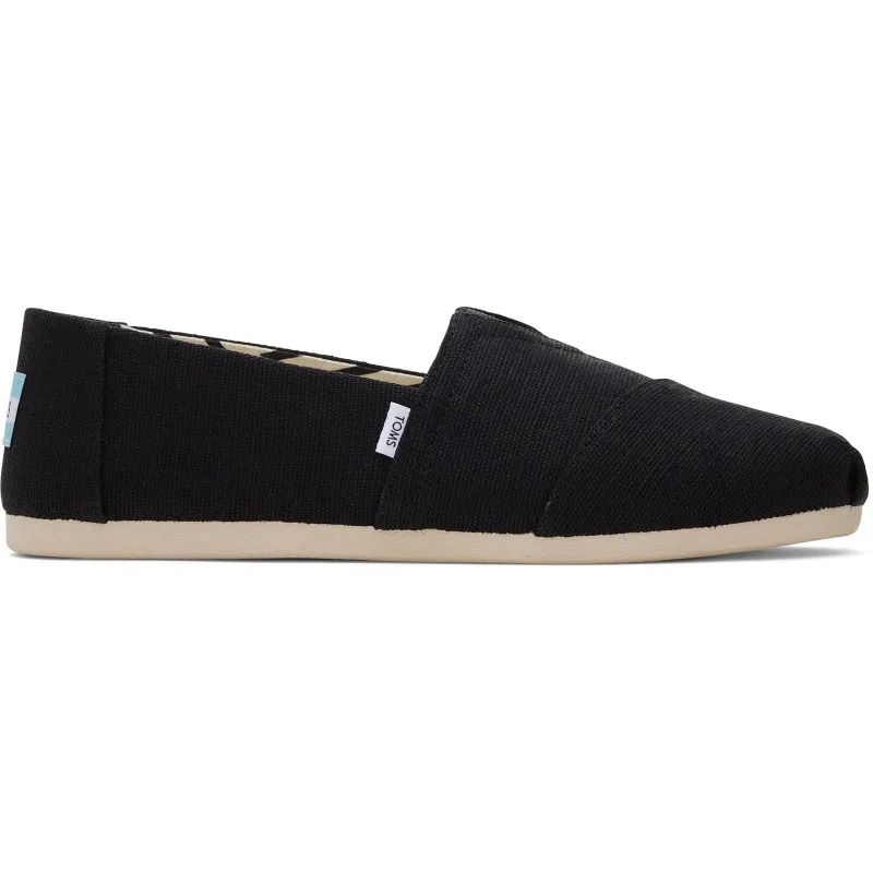 TOMS Mens Alpargata Slip On Espadrille | Black made by Toms