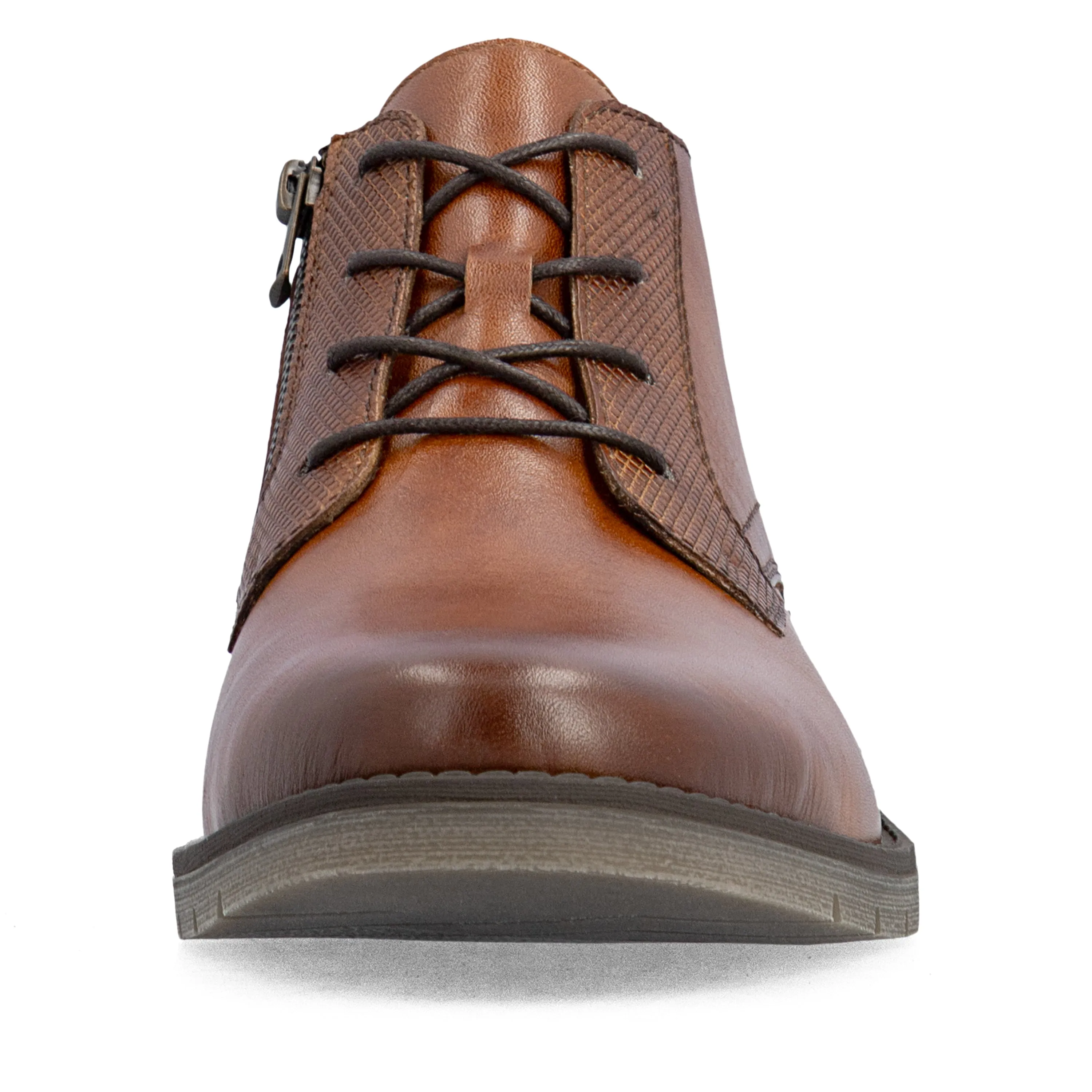Rieker Mens Leather Lace Up Ankle Boots | Brown sold by The Foot Factory product image thumbnail 5