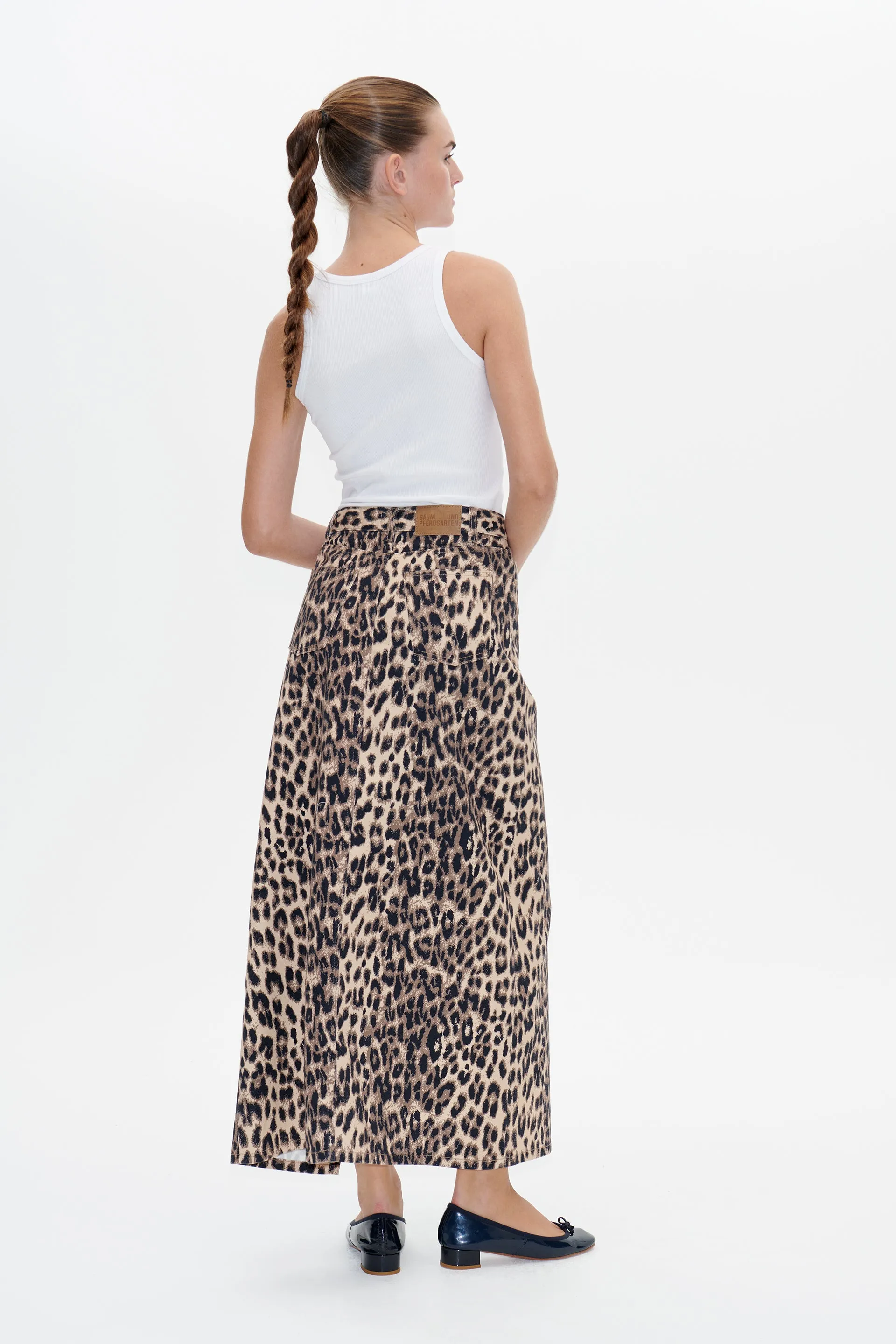 SIGGE SKIRT | Brown Baum Leopard sold by Baum und Pferdgarten product image thumbnail 2