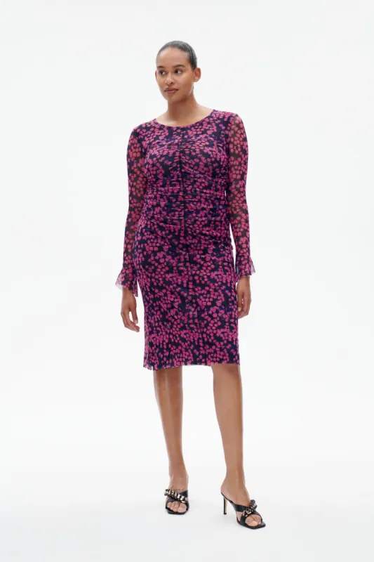 JANIS DRESS | Pink Flower Splash sold by Baum und Pferdgarten