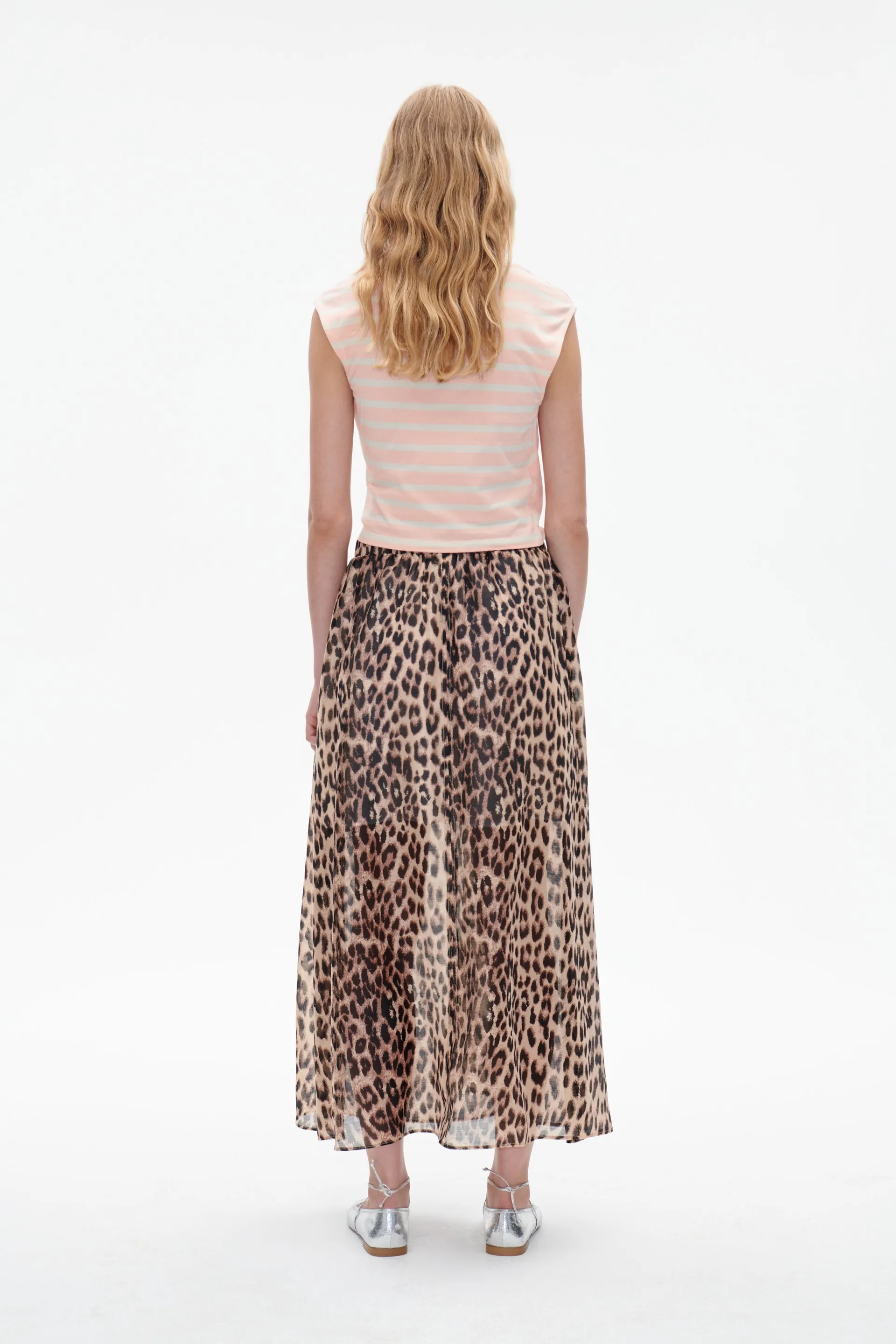 JALIYAH TOP | Peach Sailor Stripe sold by Baum und Pferdgarten product image thumbnail 2