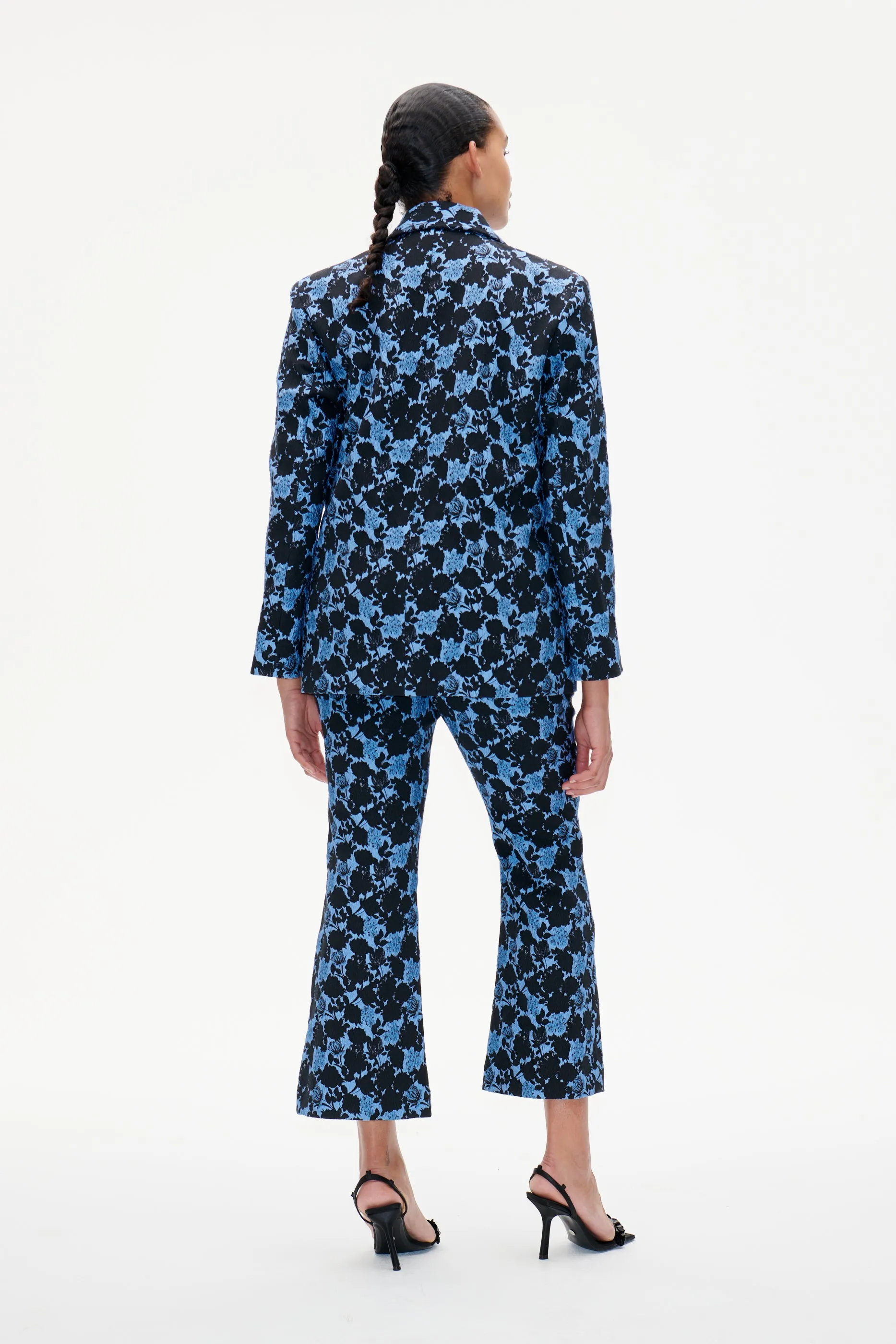 BIA JACKET | Blue Flower Jacquard sold by Baum und Pferdgarten product image thumbnail 2