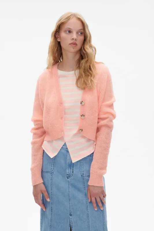 CAYA CARDIGAN | Peach Pearl sold by Baum und Pferdgarten
