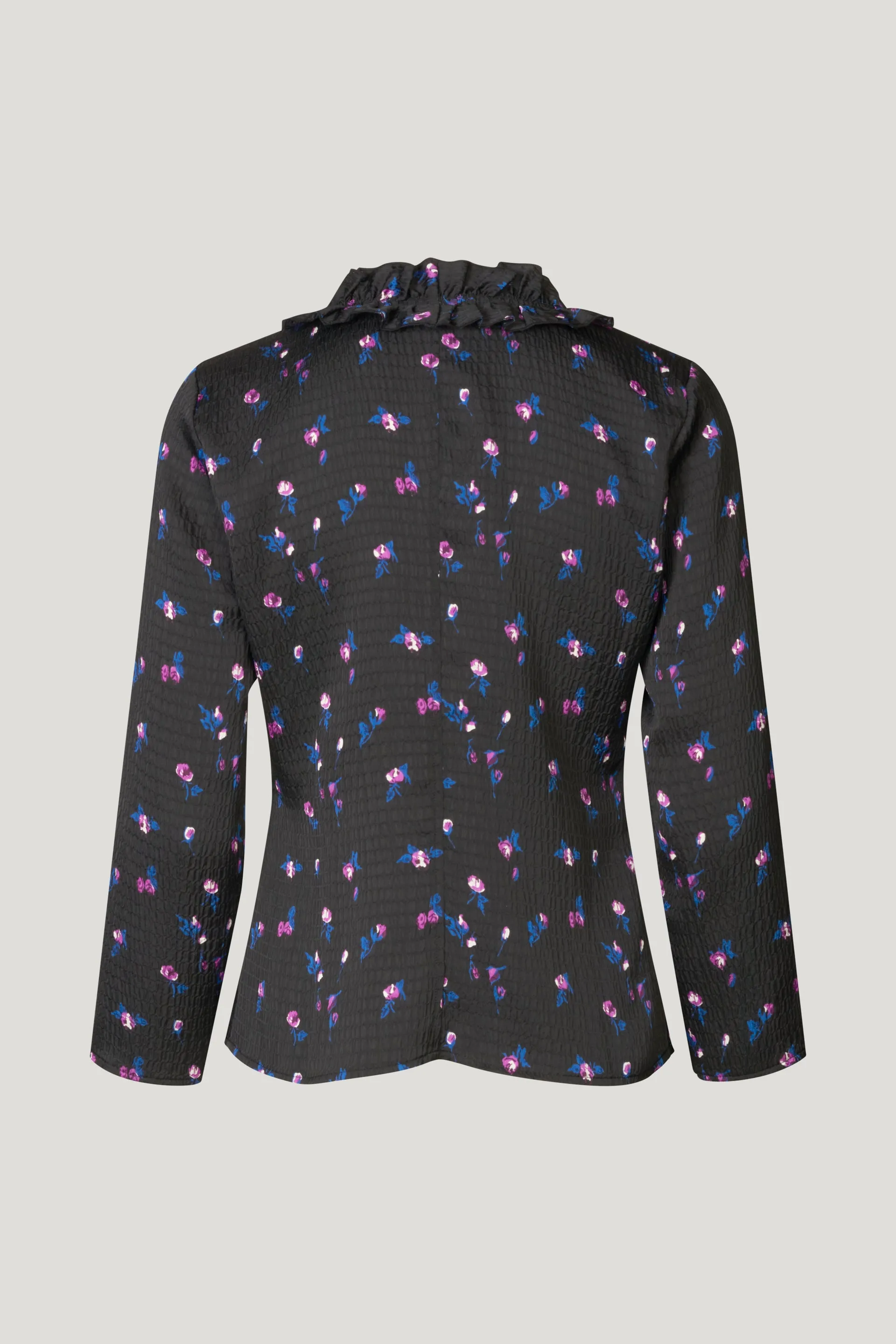 MAJI BLOUSE | Black Mini Rose sold by Baum und Pferdgarten product image thumbnail 4