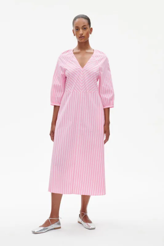 ABA DRESS | Pink CPH Stripe sold by Baum und Pferdgarten
