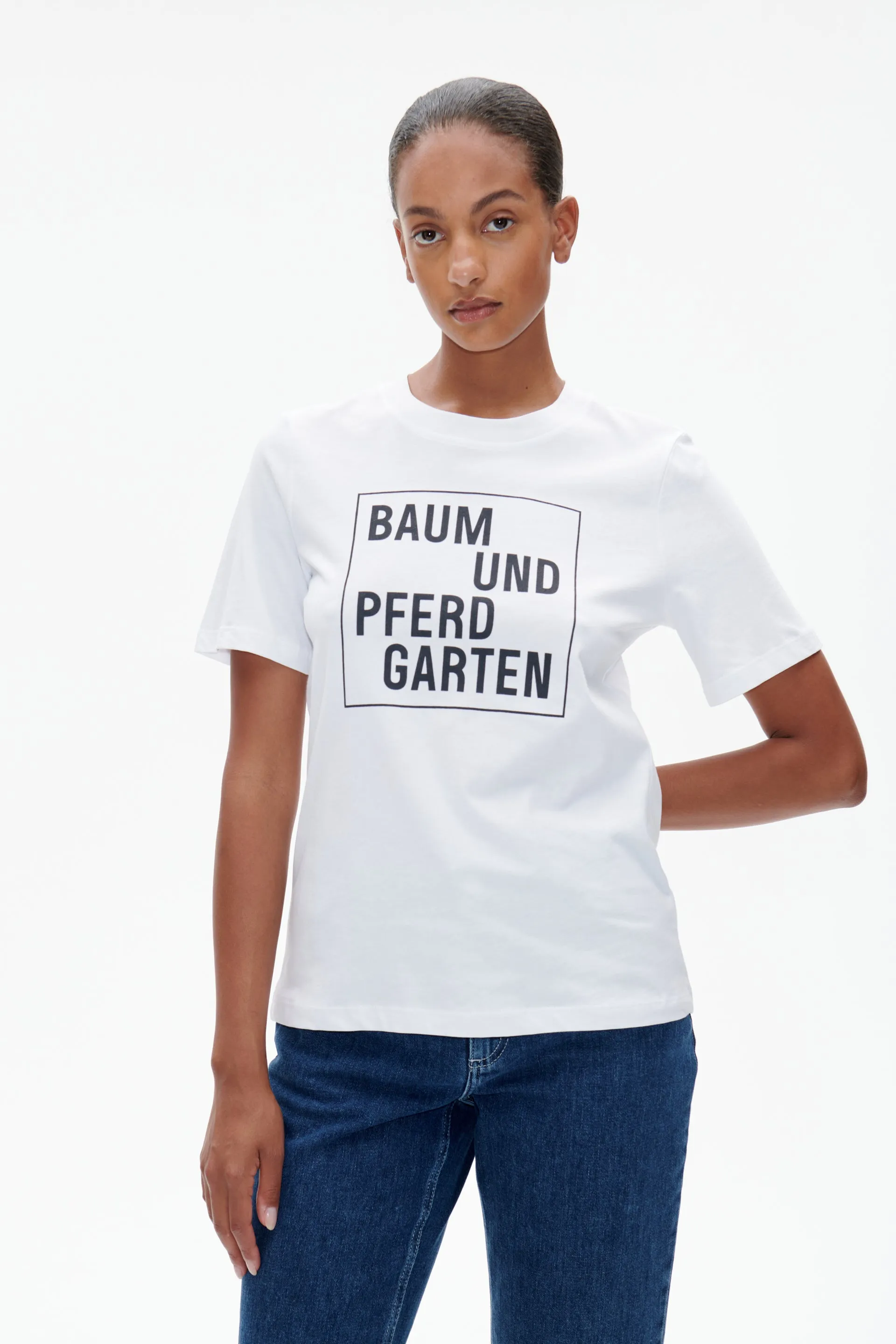 JAWO | Bright White Black Logo sold by Baum und Pferdgarten