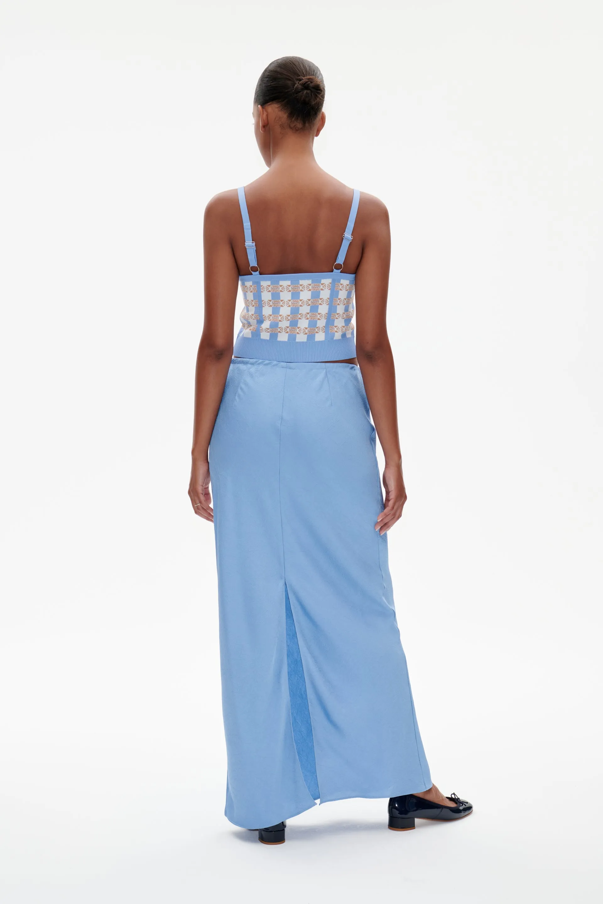 SINAIA SKIRT | Azurine Blue sold by Baum und Pferdgarten product image thumbnail 2