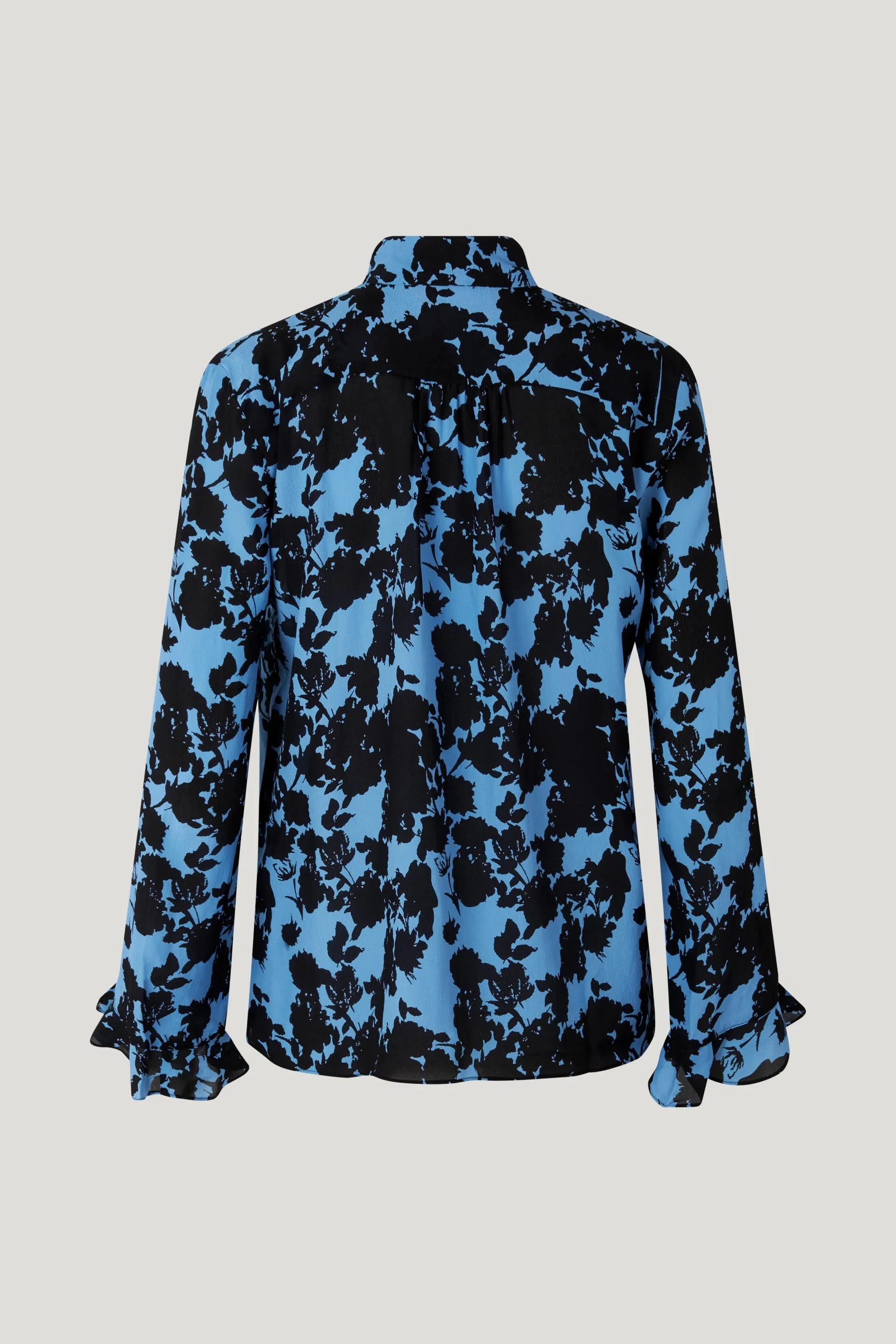 MISHAL BLOUSE | Blue Flower Jacquard sold by Baum und Pferdgarten product image thumbnail 4