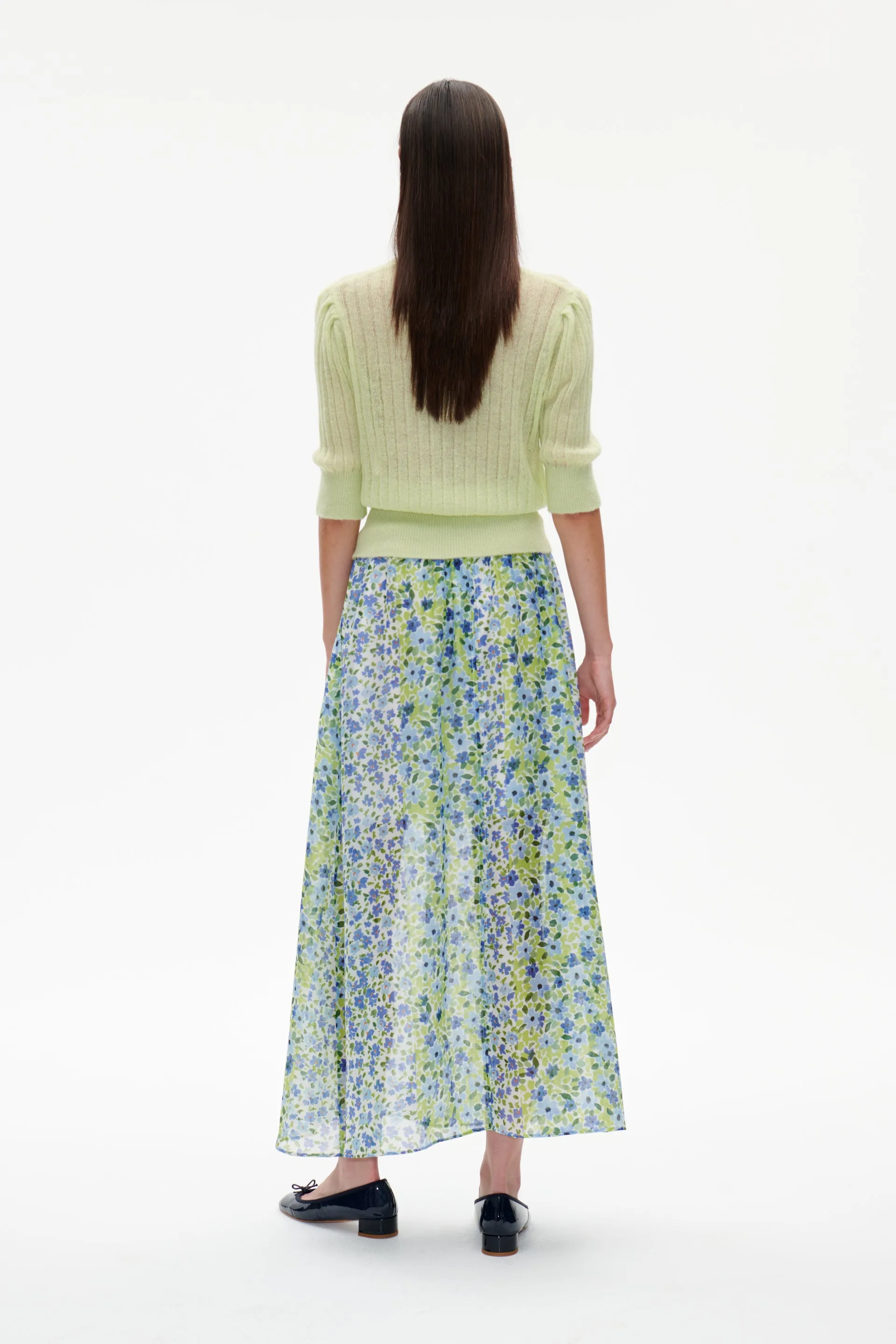 SADIA SKIRT | Green Double Flower sold by Baum und Pferdgarten product image thumbnail 2