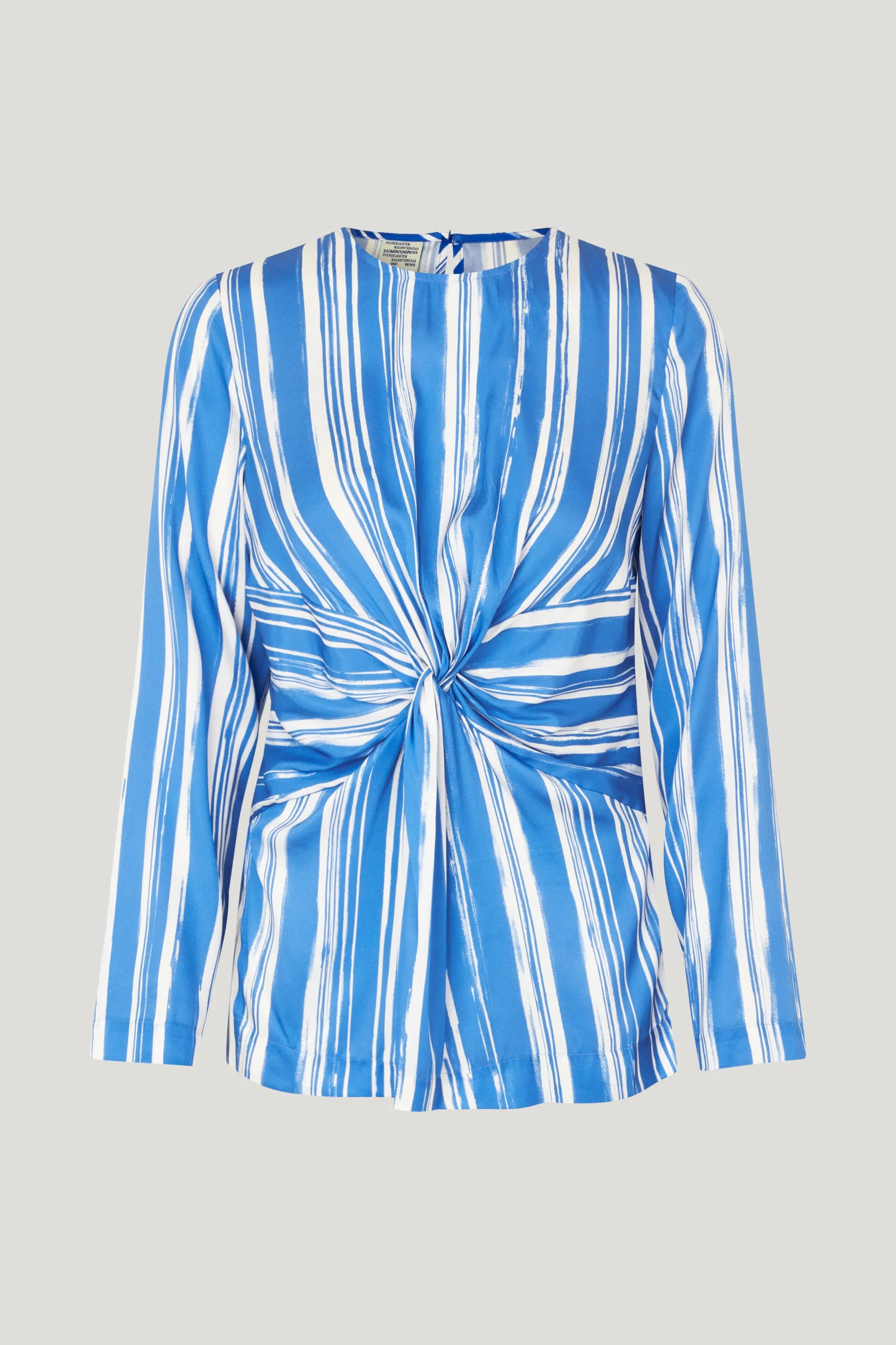 MALU BLOUSE | Blue Painted Stripe sold by Baum und Pferdgarten product image thumbnail 3