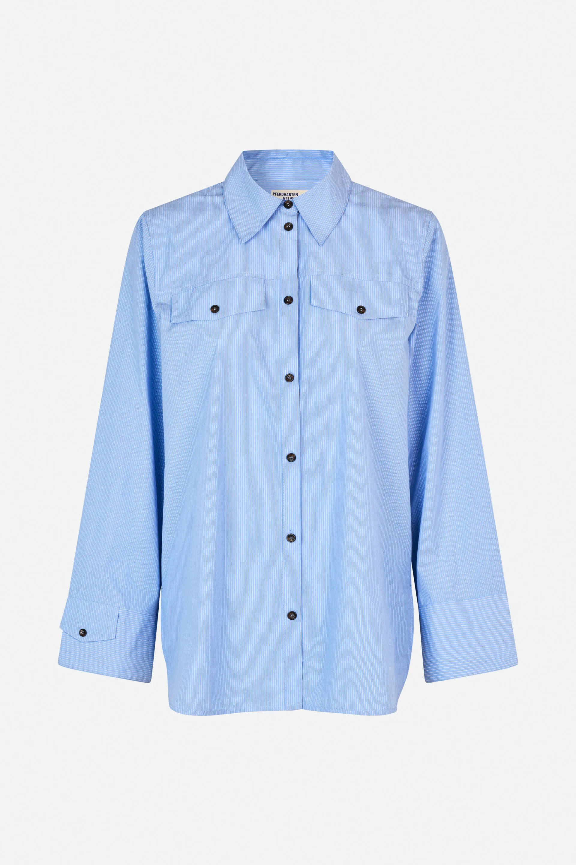 MIRIA SHIRT | Brunnera Blue Stripe sold by Baum und Pferdgarten product image thumbnail 3