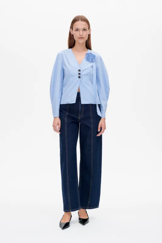 MILLEA SHIRT | Brunnera Blue Stripe sold by Baum und Pferdgarten