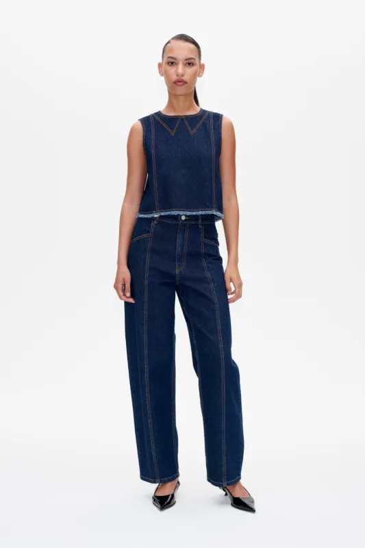 MADI BLOUSE | Night Sky Denim sold by Baum und Pferdgarten