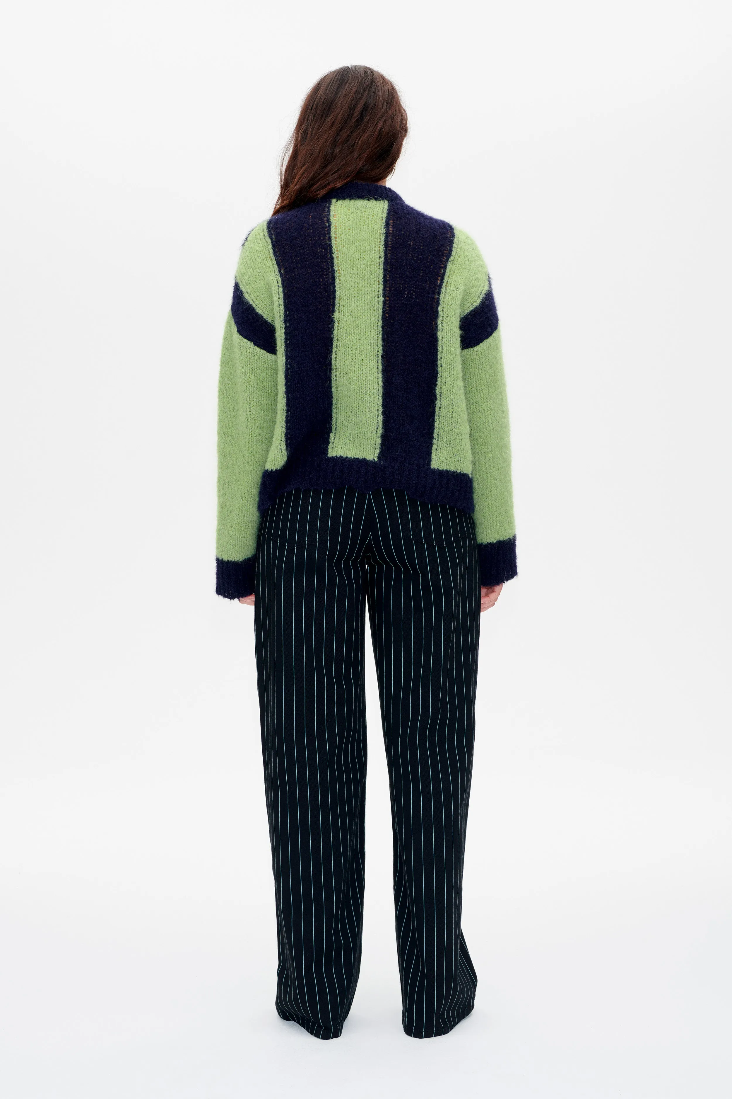 CHRIS CARDIGAN | Fair Green Navy sold by Baum und Pferdgarten product image thumbnail 2