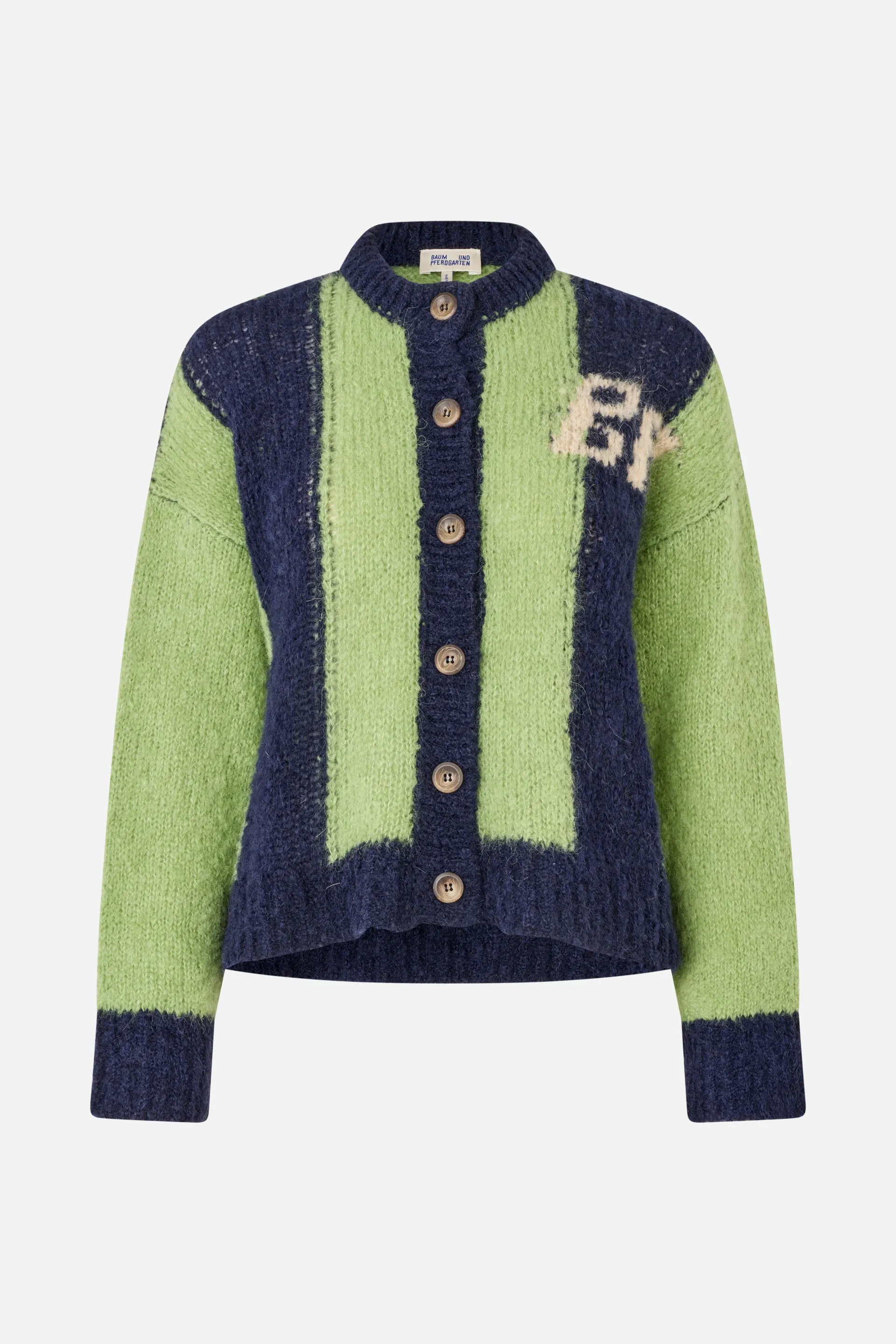 CHRIS CARDIGAN | Fair Green Navy sold by Baum und Pferdgarten product image thumbnail 3