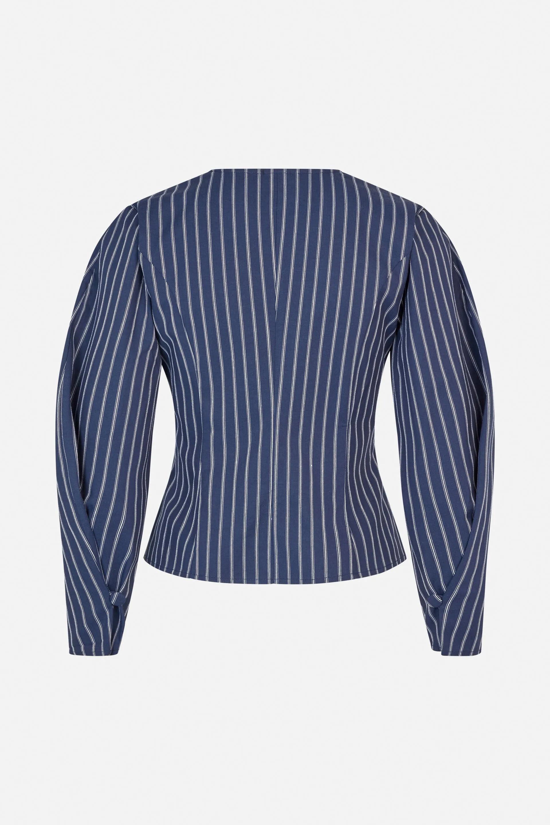 MILLIE BLOUSE | Navy Blazer Stripe sold by Baum und Pferdgarten product image thumbnail 4