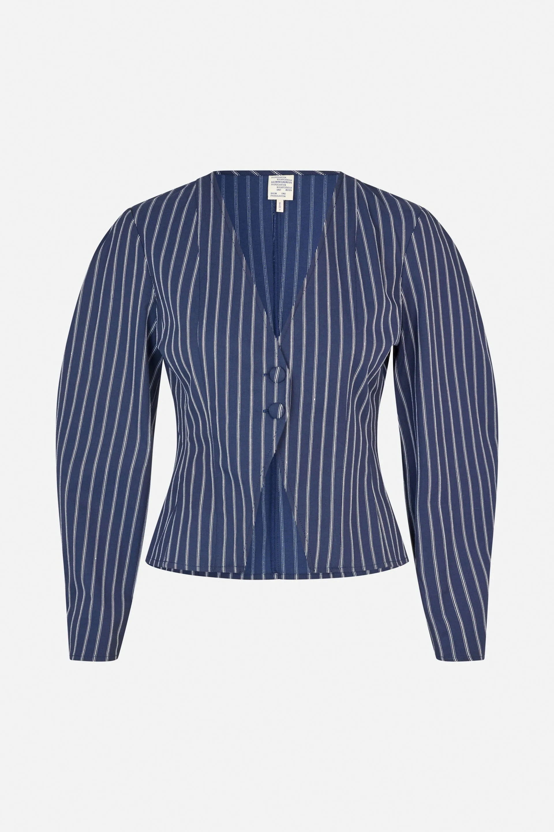 MILLIE BLOUSE | Navy Blazer Stripe sold by Baum und Pferdgarten product image thumbnail 3