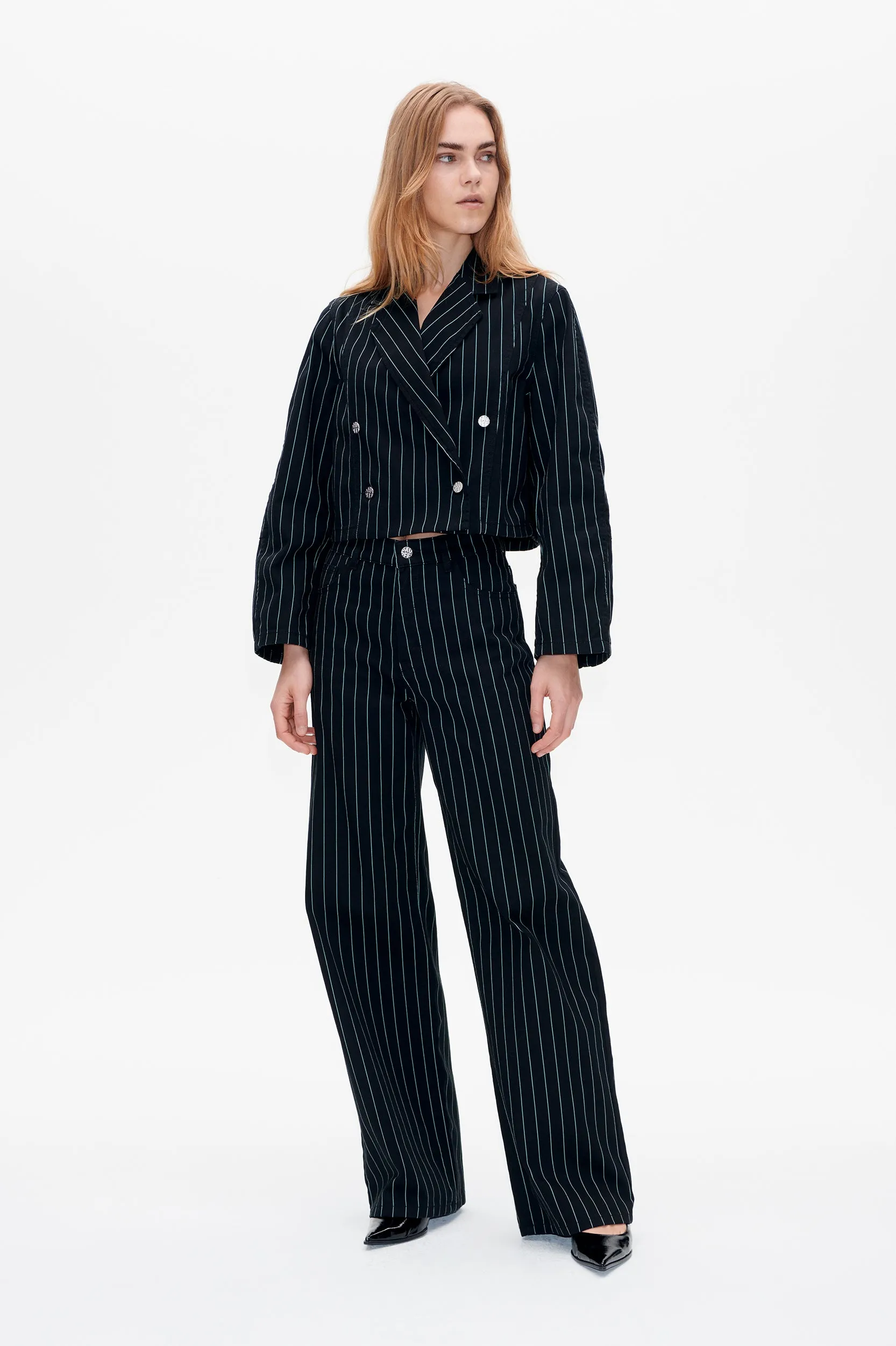 BIANKA JACKET | Pirate Black Stripe sold by Baum und Pferdgarten