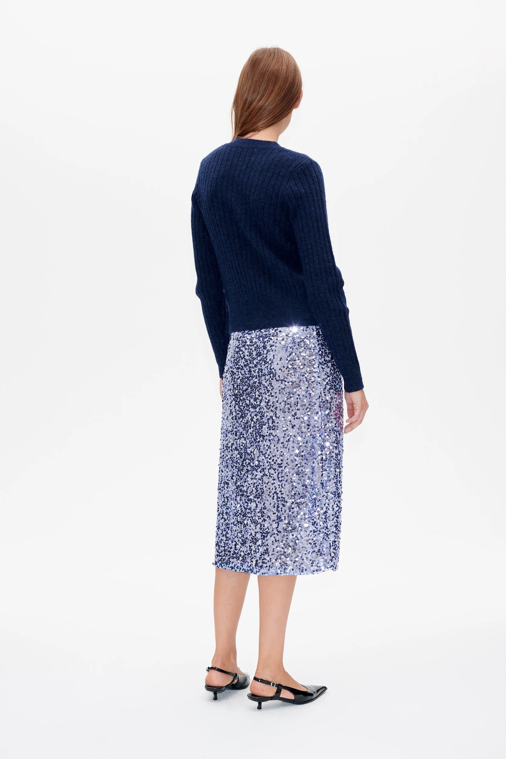 CATHIE CARDIGAN | Baritone Blue sold by Baum und Pferdgarten product image thumbnail 2