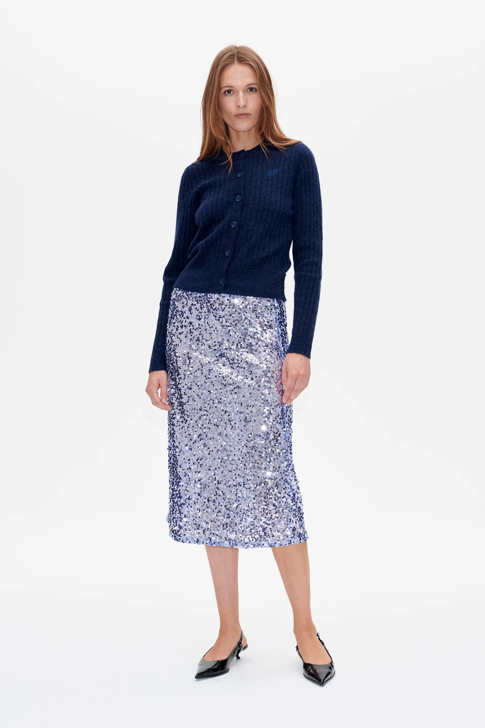 CATHIE CARDIGAN | Baritone Blue sold by Baum und Pferdgarten