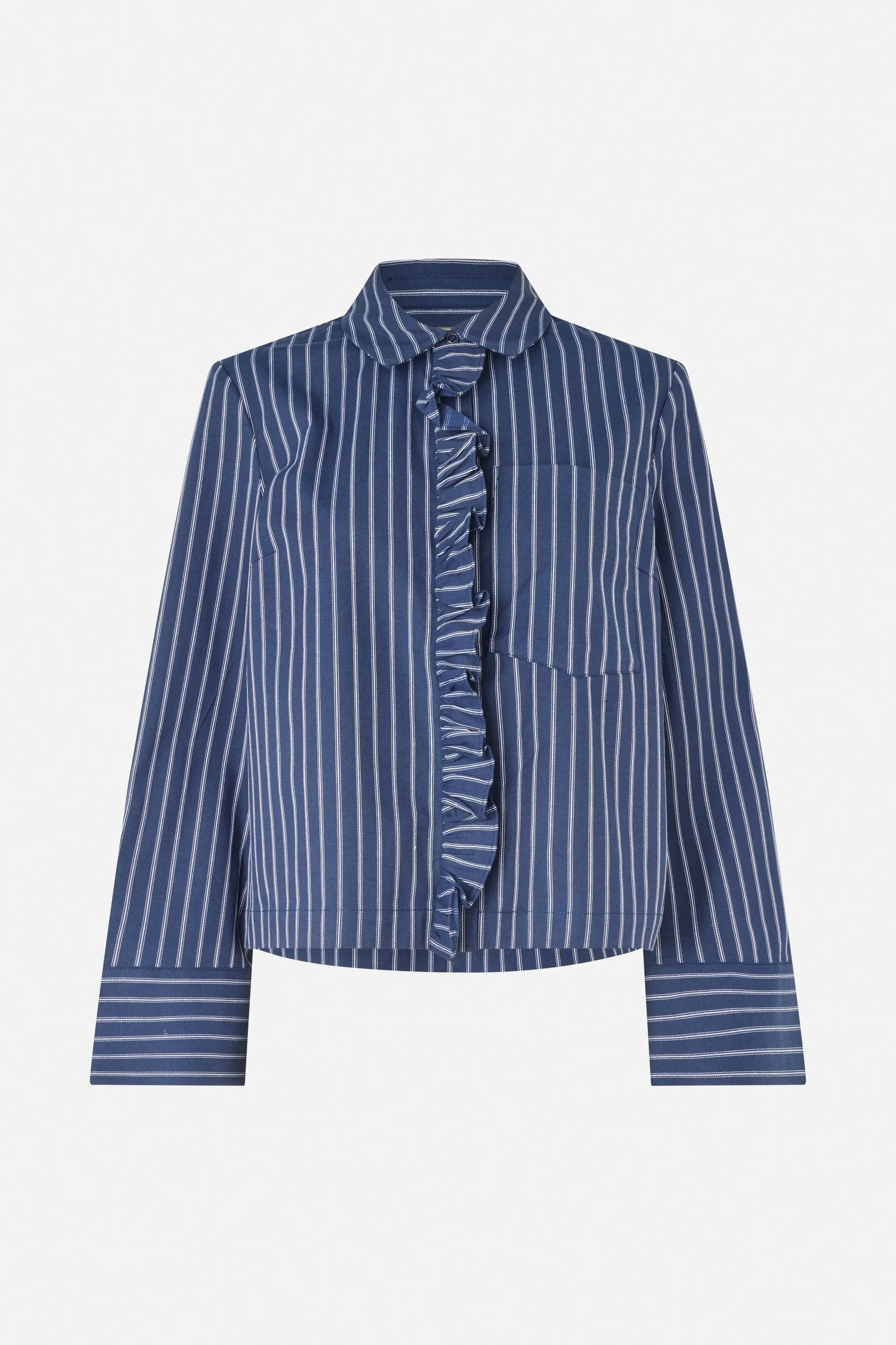 MILU SHIRT | Navy Blazer Stripe sold by Baum und Pferdgarten product image thumbnail 3