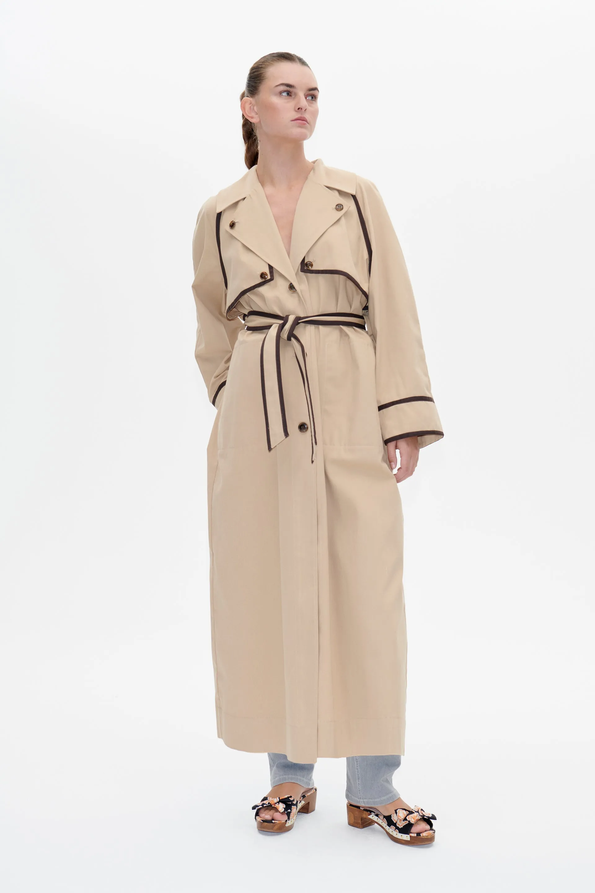 DEONA COAT | Travertine sold by Baum und Pferdgarten