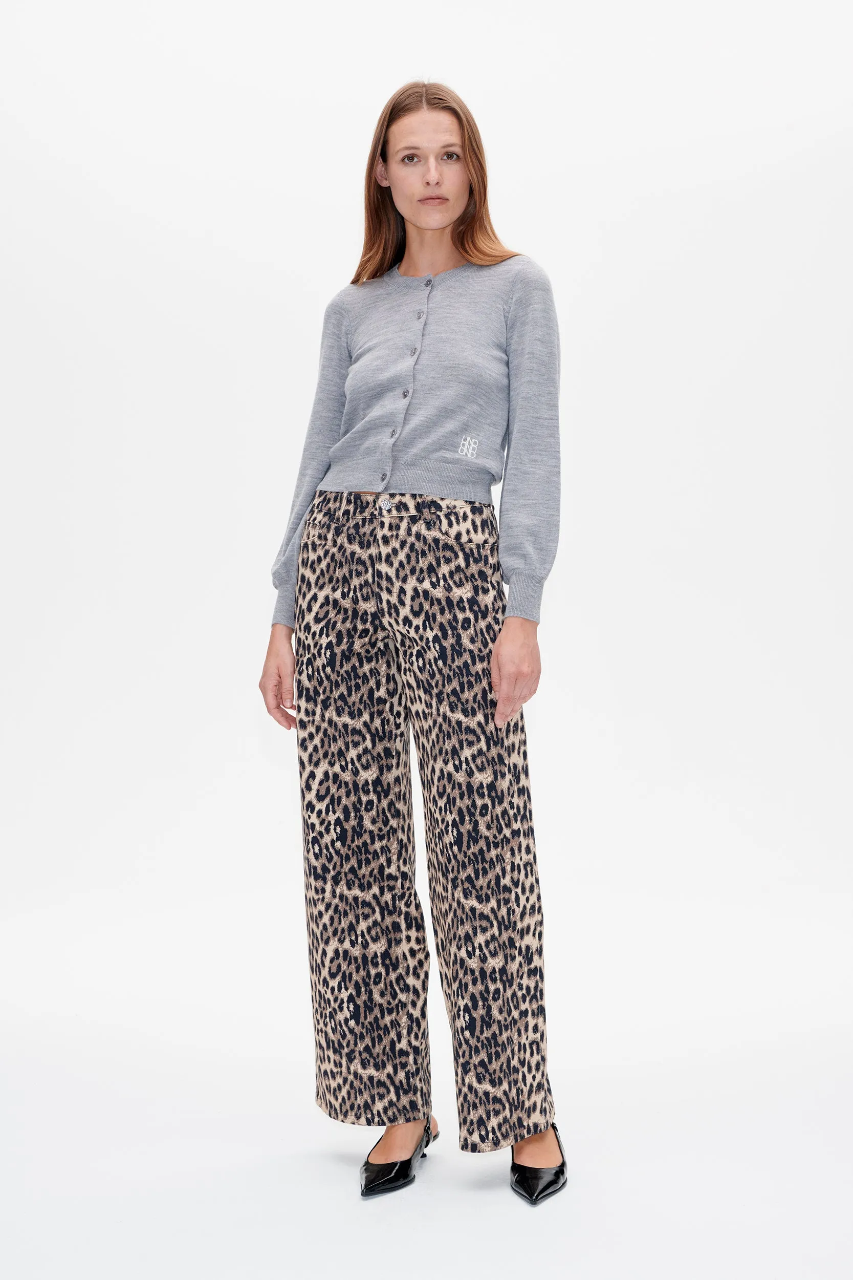 CALYNN CARDIGAN | Grey Melange sold by Baum und Pferdgarten