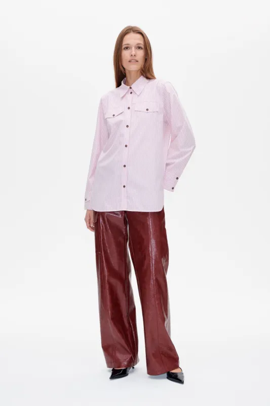 MIRIA SHIRT | Lilac Snow Stripe sold by Baum und Pferdgarten