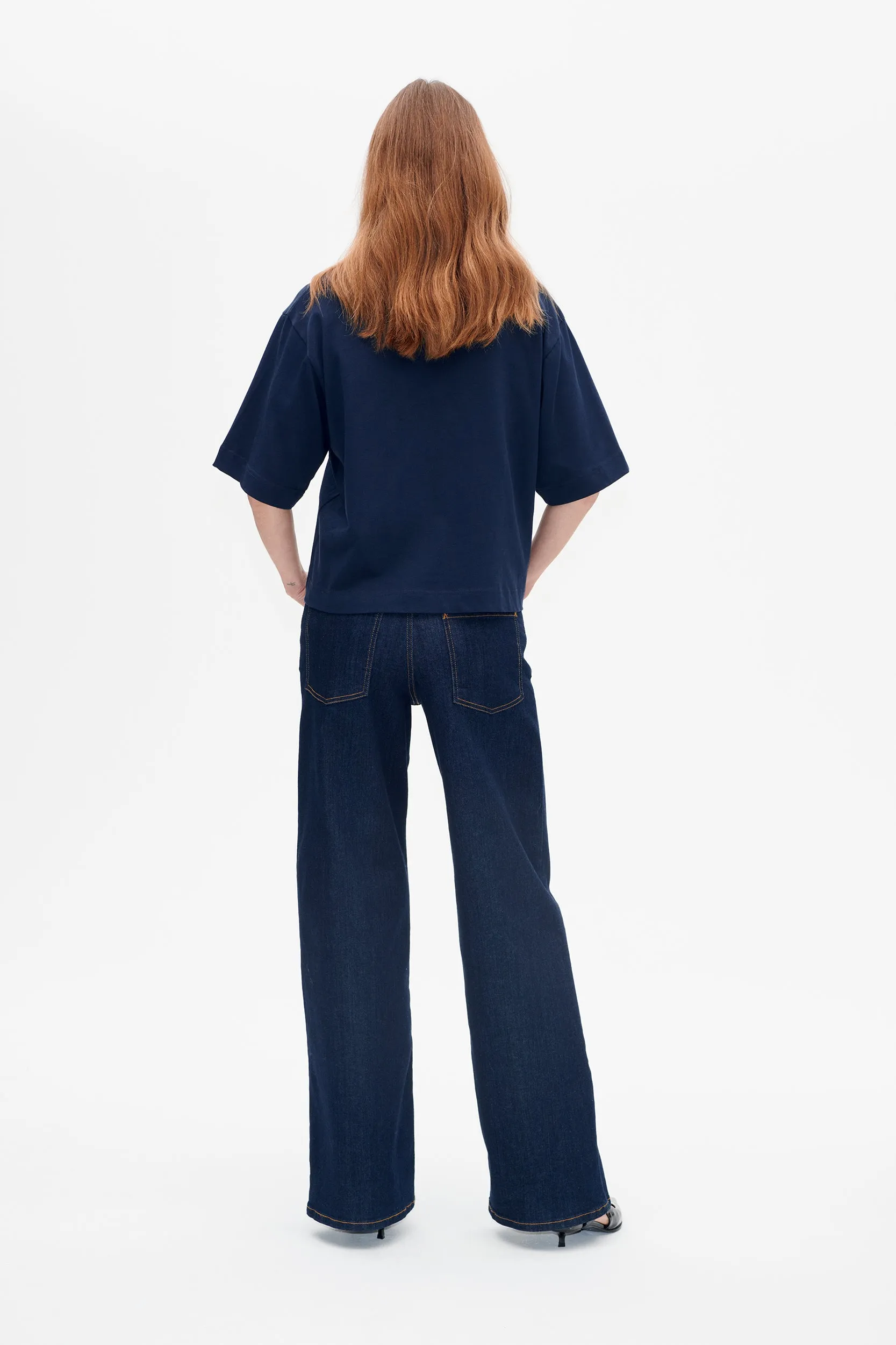 JIANA T-SHIRT | Baritone Blue sold by Baum und Pferdgarten product image thumbnail 2