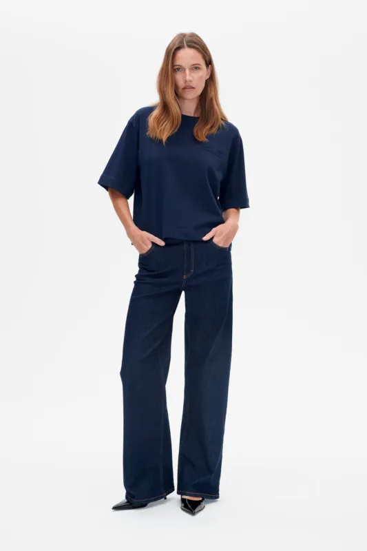 JIANA T-SHIRT | Baritone Blue sold by Baum und Pferdgarten