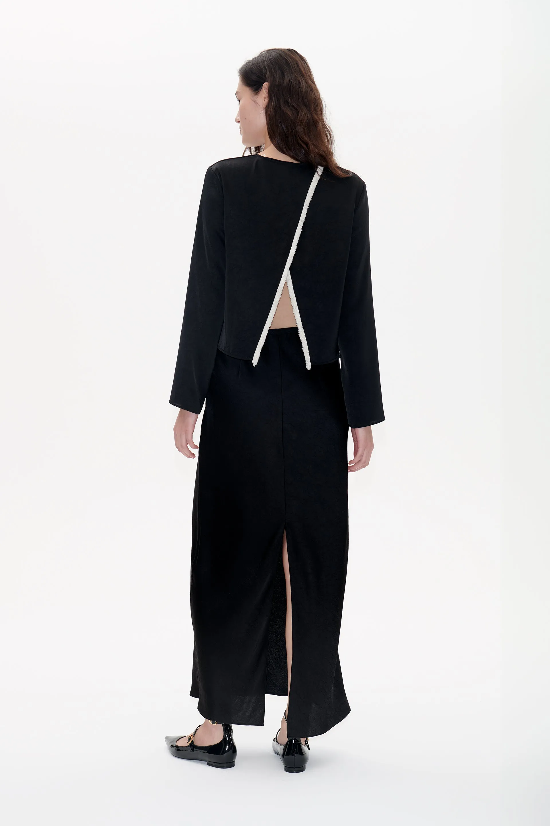 MIZA BLOUSE | Black sold by Baum und Pferdgarten product image thumbnail 2