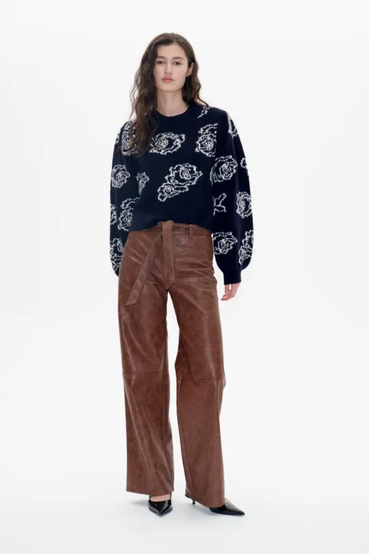 CHERIKA SWEATER | Navy Creme sold by Baum und Pferdgarten