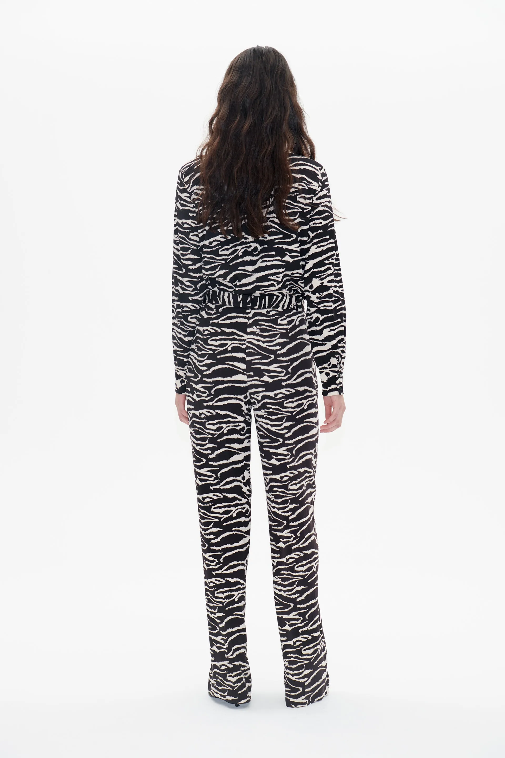 NAIMA TROUSERS | Black Whisper Zebra sold by Baum und Pferdgarten product image thumbnail 2