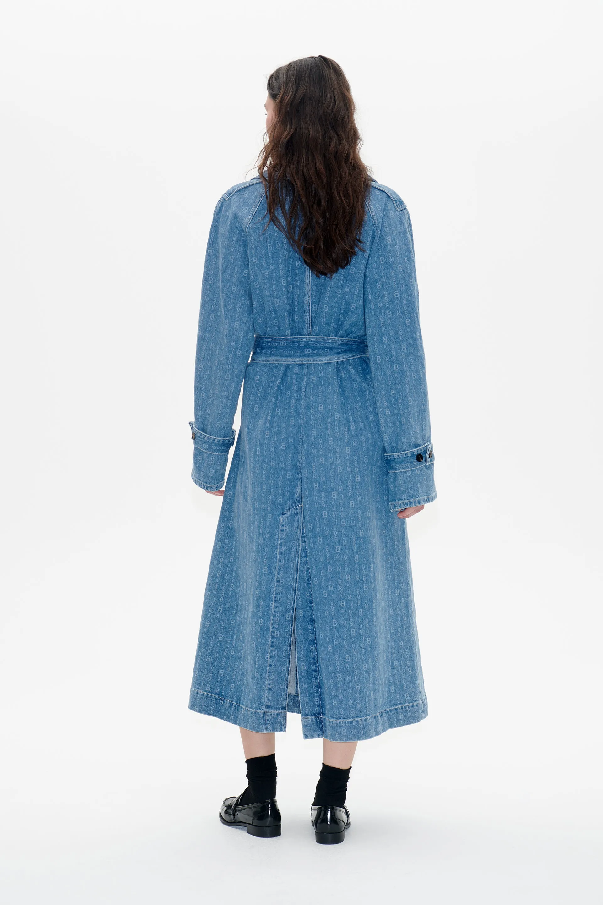 DELILAH COAT | 99 Denim Blue sold by Baum und Pferdgarten product image thumbnail 2