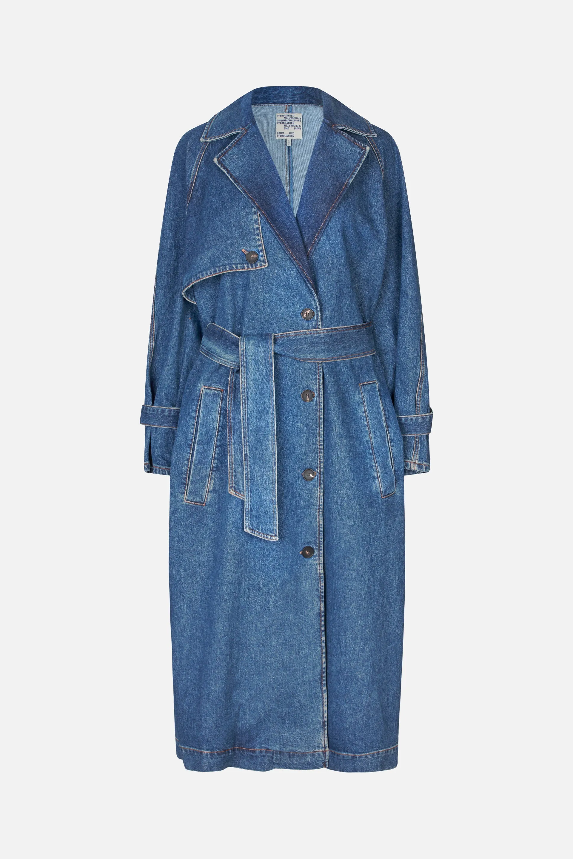 DELILAH COAT | Classic Blue Denim sold by Baum und Pferdgarten product image thumbnail 3