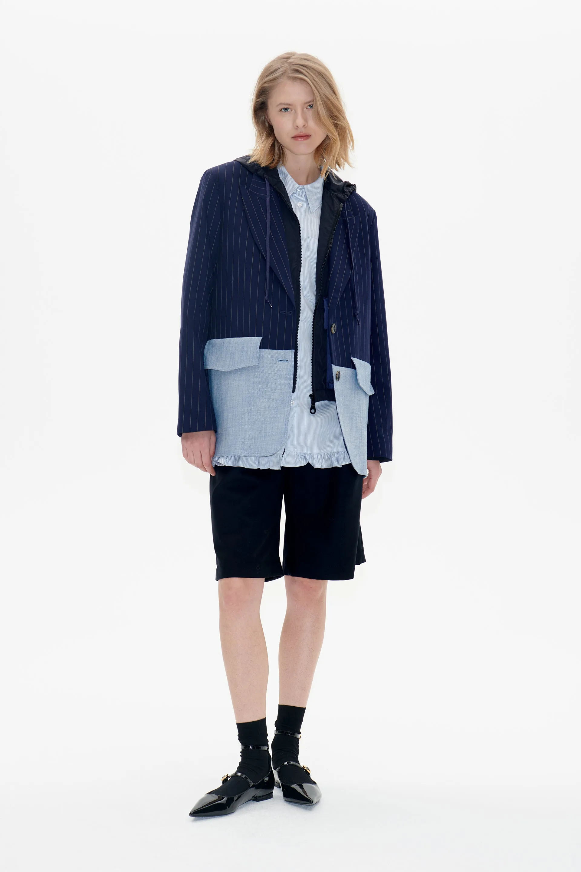 BARBA JACKET | Seaborne Pinstripe sold by Baum und Pferdgarten