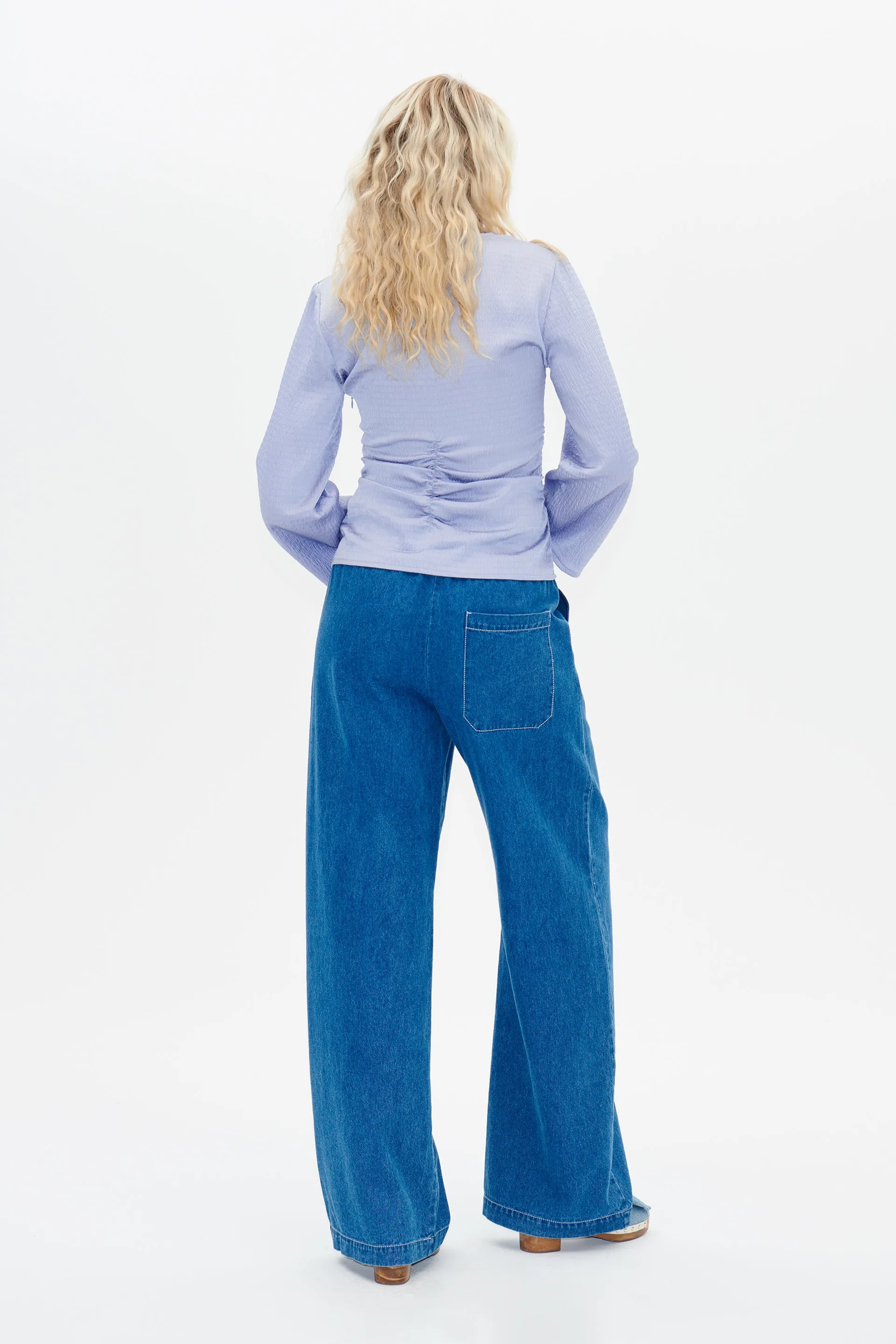 MILIS BLOUSE | Eventide Blue sold by Baum und Pferdgarten product image thumbnail 2