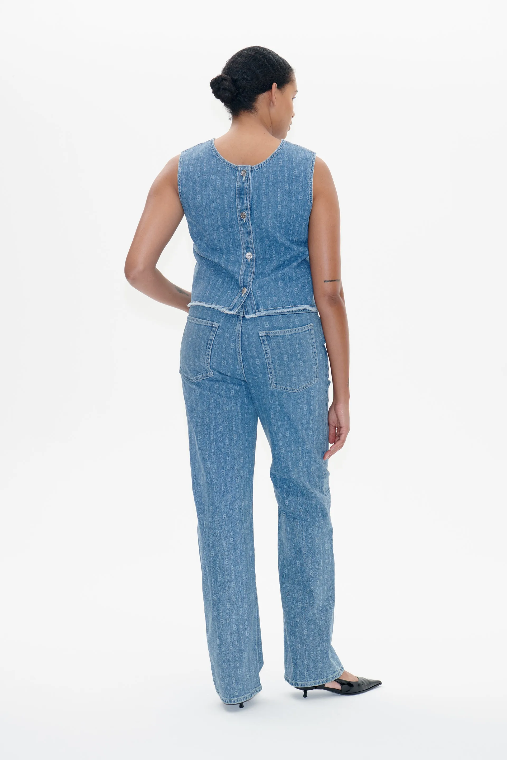 MADINE BLOUSE | 99 Denim Blue sold by Baum und Pferdgarten product image thumbnail 2