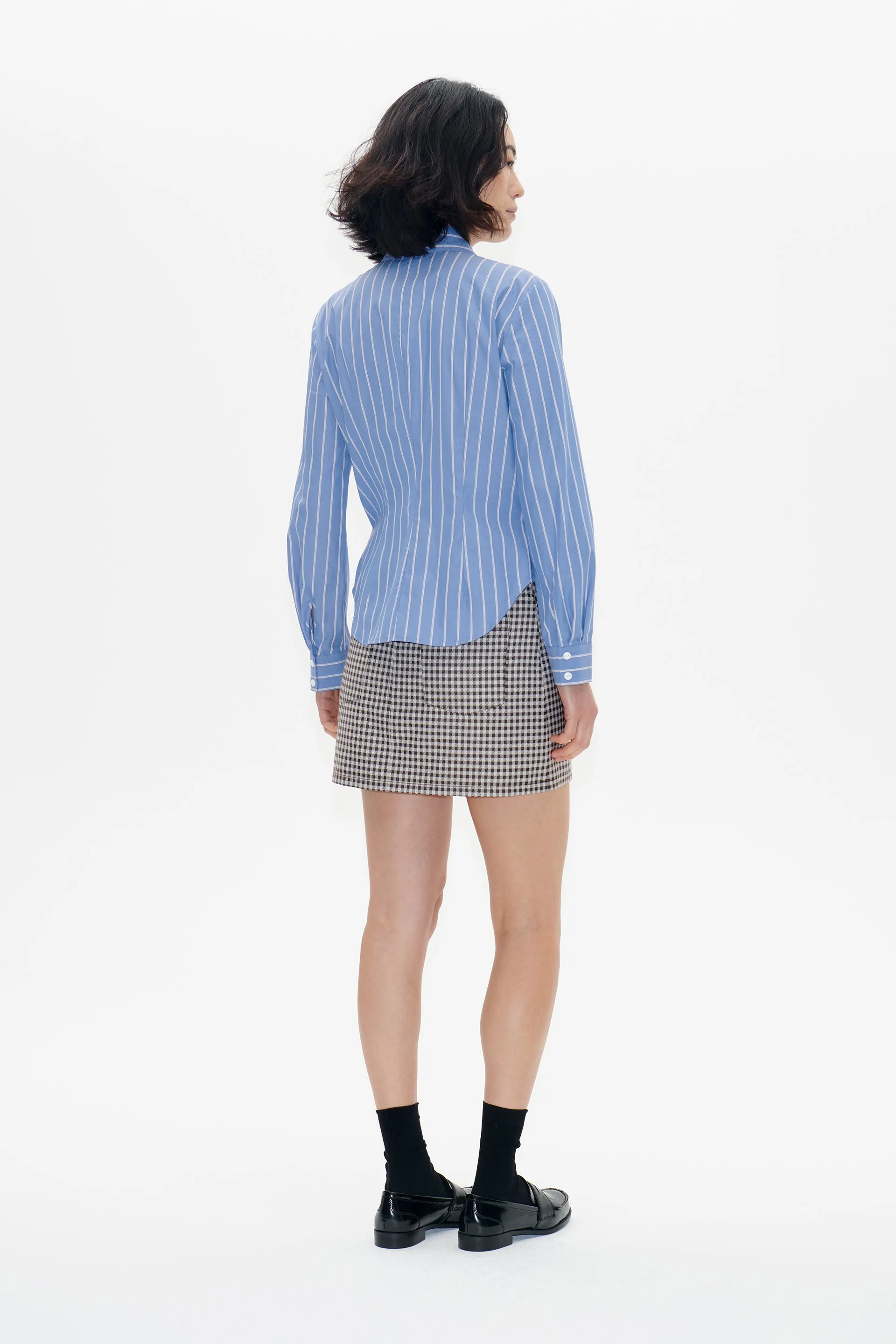 MARIA SHIRT | Ebb And Flow Stripe sold by Baum und Pferdgarten product image thumbnail 2