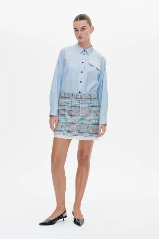 SHIVA SKIRT | Grey Cruise Check sold by Baum und Pferdgarten