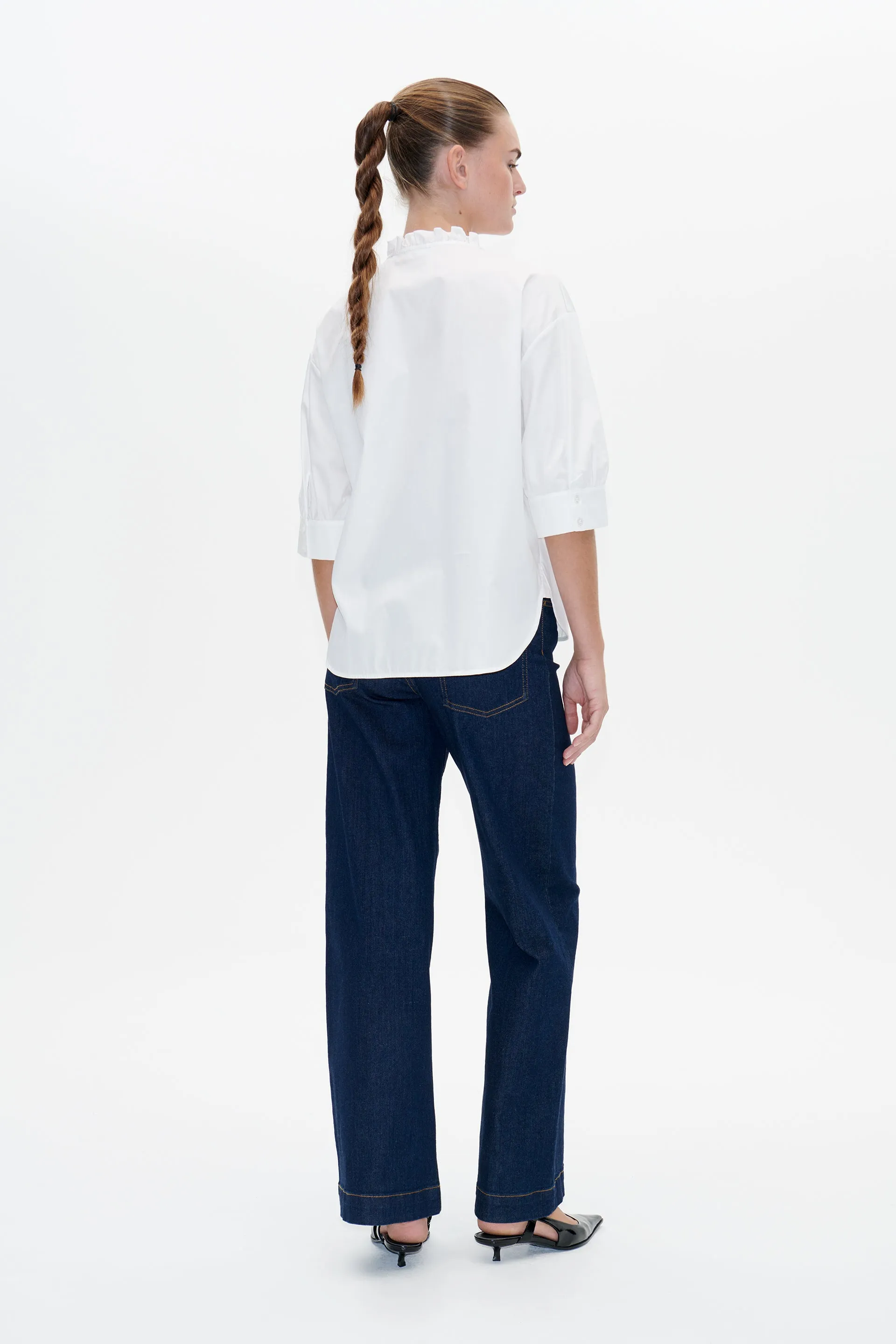 MERELLE BLOUSE | Bright White sold by Baum und Pferdgarten product image thumbnail 2