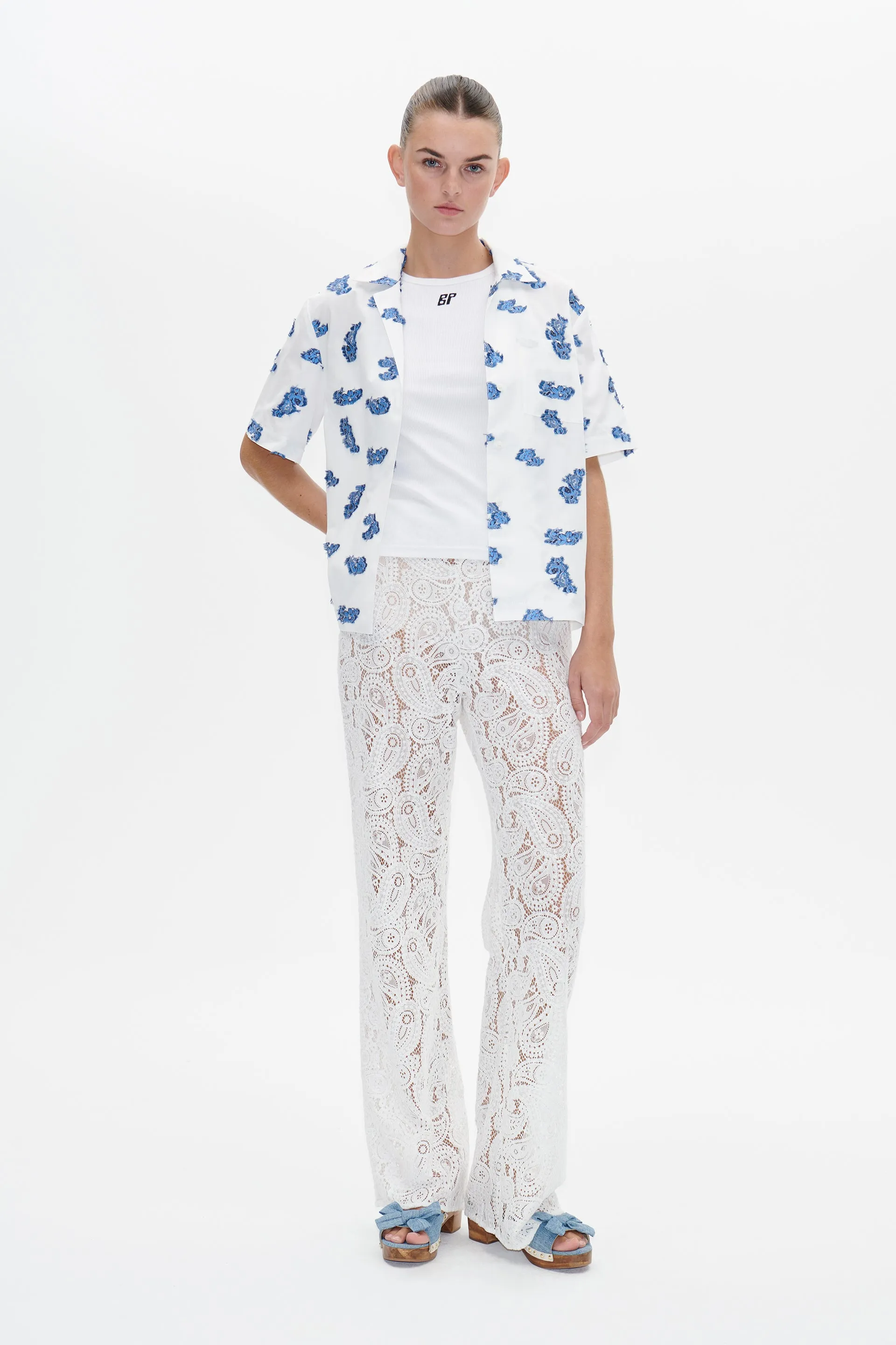 NIDA TROUSERS | Cloud Dancer sold by Baum und Pferdgarten