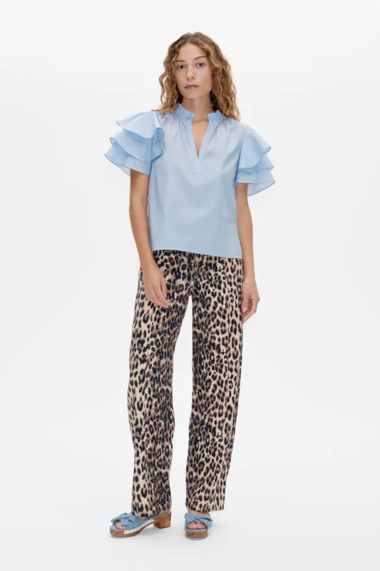 MADINA BLOUSE | Xenon Blue sold by Baum und Pferdgarten